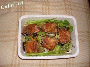 Másnap ebédre is csomagoltam :)