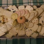 6-8 személyes sajttál